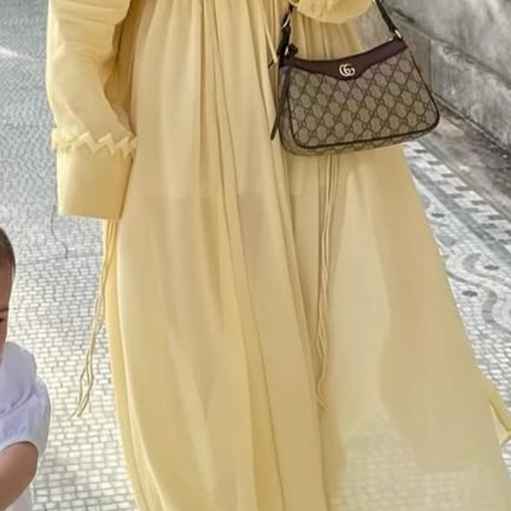 H&M CHIFFON CIRCLE SKIRT